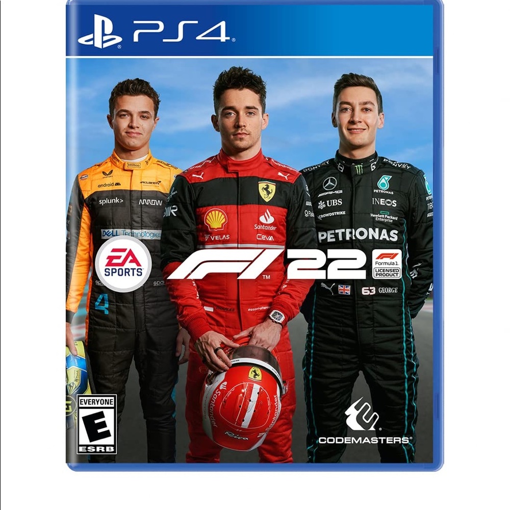 F1 2022 PlayStation 4 disc